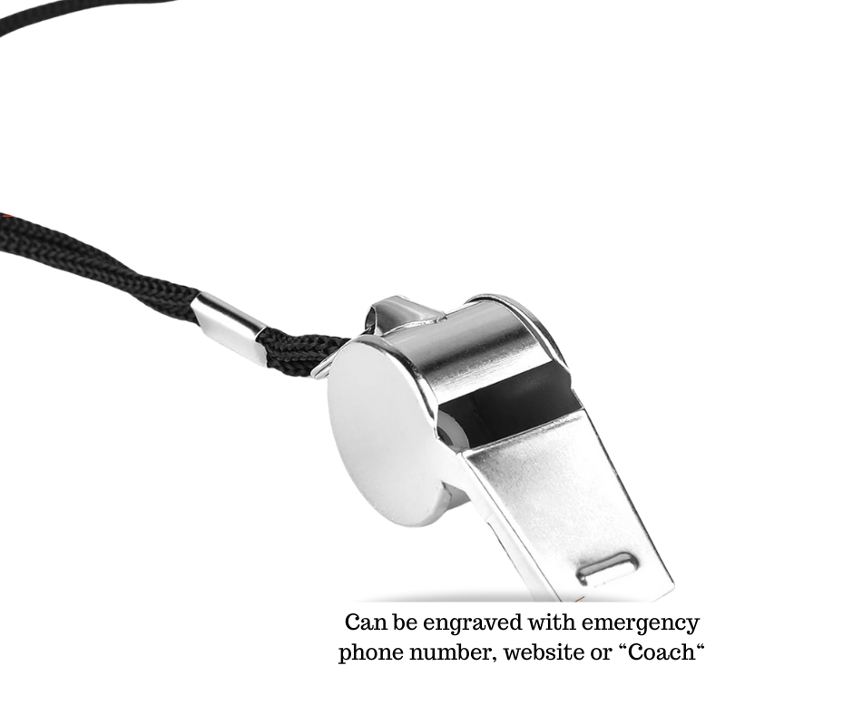 Stainless Steel Safety Whistle