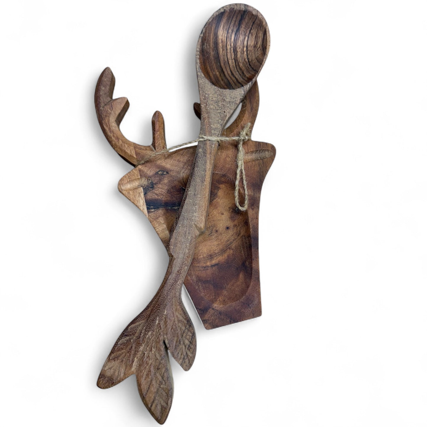 Reindeer Spoon and Spoon Rest