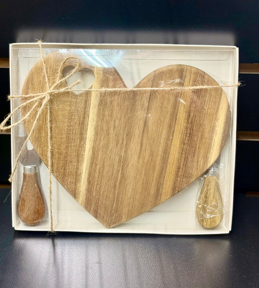 Heart Cheese Board