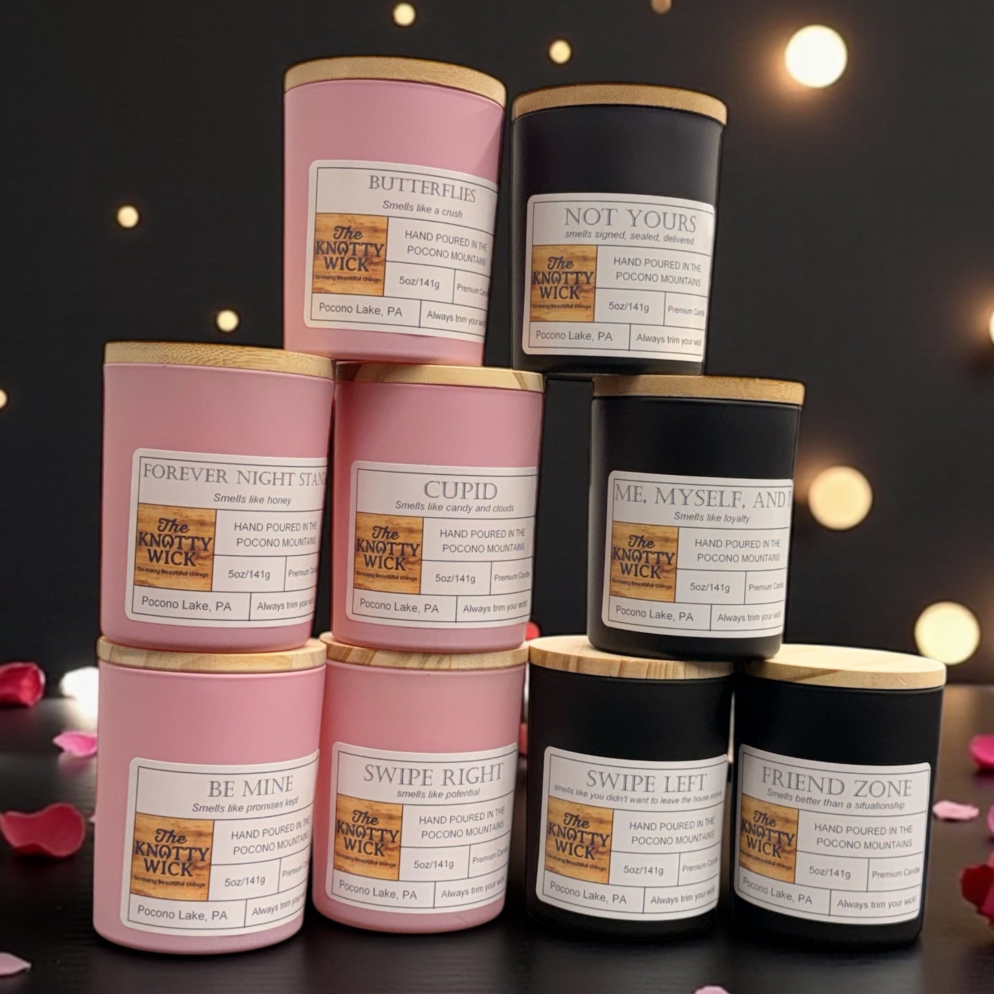 Valentine’s Day Candles