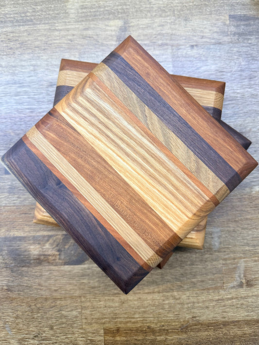 7'x7' Walnut/Maple/Cherry Board