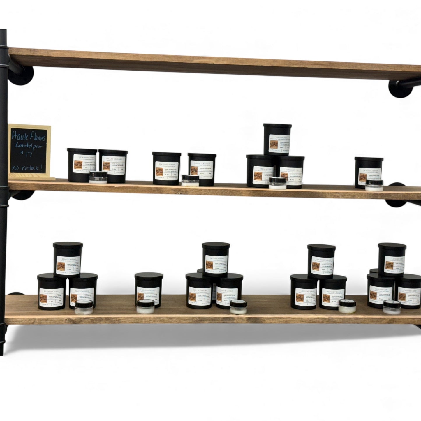 Haute Flames Jar Candles