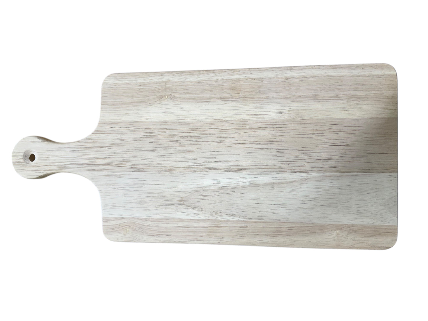 Rubberwood Board w/Handle