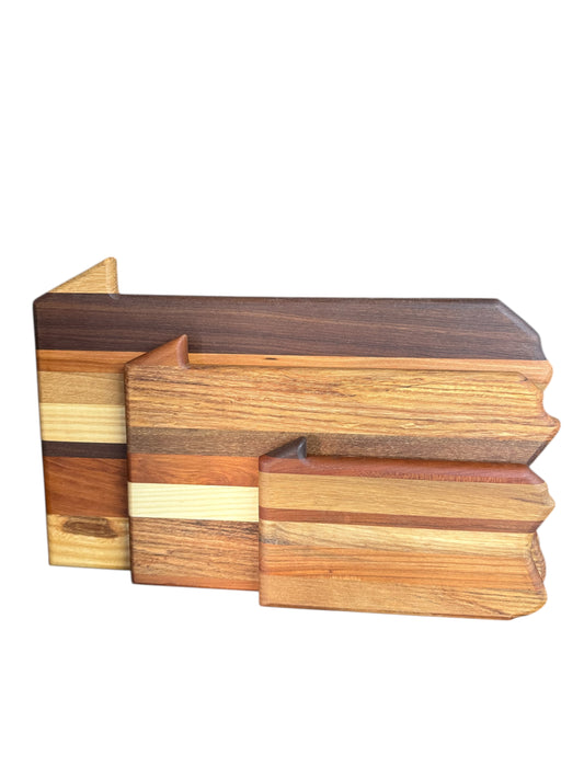 Pennsylvania Board in Maple, Cherry, and Walnut