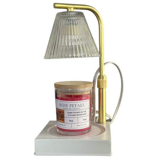 Gold Candle Warmer Lamp