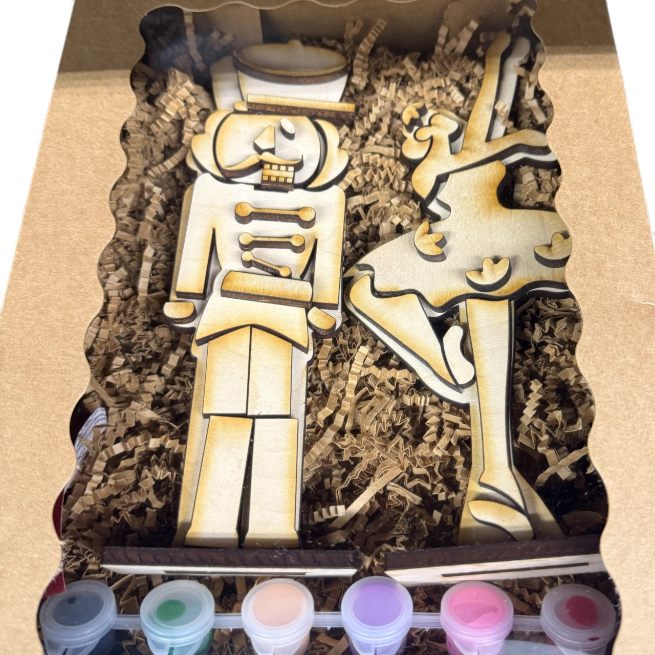 Nutcracker & Ballerina Paint-Your-Own Craft Kit